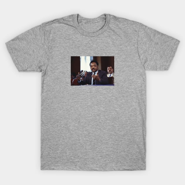 Jesse Jackson, 1988, Senator and Activist T-Shirt by ScienceSource